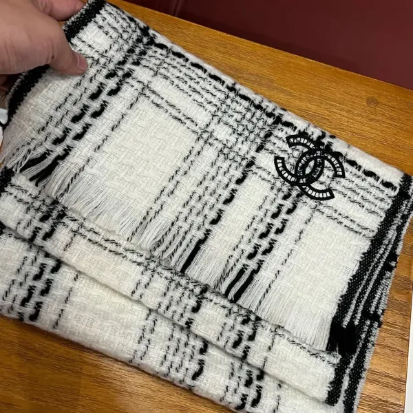 【CHANEL シャネル 】スカーフ185*30CM 241107 【CHANEL シャネル 】スカーフ185*30CM 241107
