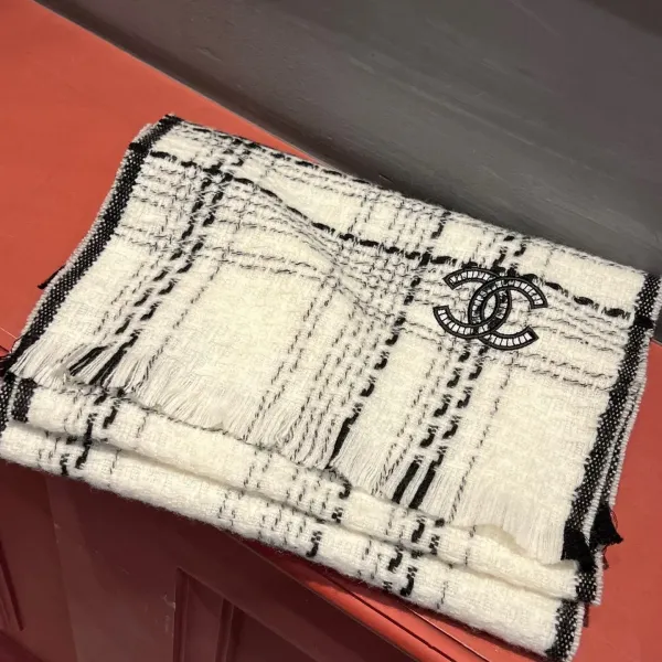 【CHANEL シャネル 】スカーフ185*30CM 241107 【CHANEL シャネル 】スカーフ185*30CM 241107