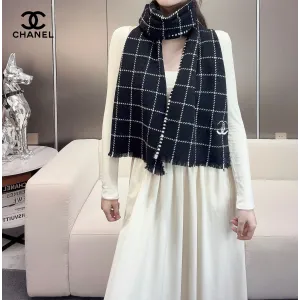 【CHANEL シャネル 】スカーフ38*185CM 241107 【CHANEL シャネル 】スカーフ38*185CM 241107