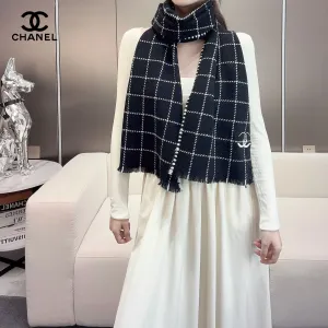 【CHANEL シャネル 】スカーフ38*185CM 241107 【CHANEL シャネル 】スカーフ38*185CM 241107