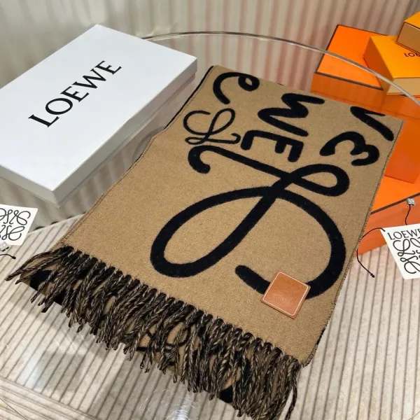 【LOEWE ロエベ】スカーフ30*180CM 241207 【LOEWE ロエベ】スカーフ30*180CM 241207