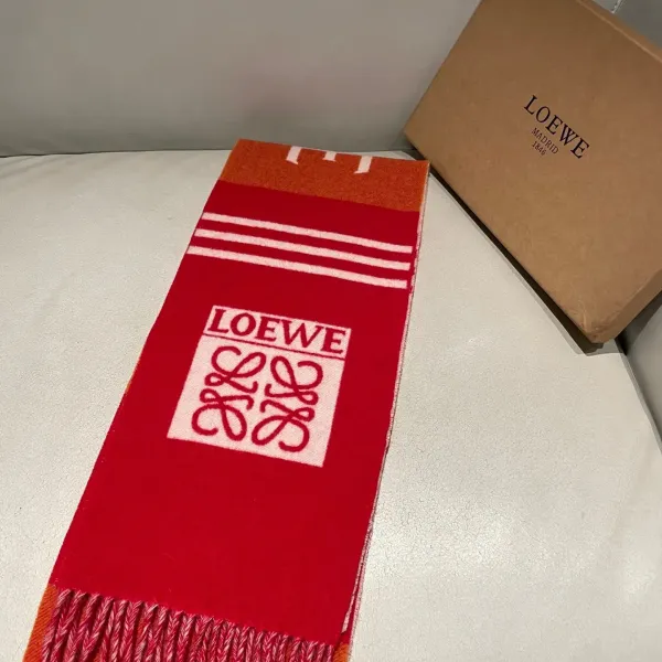 【LOEWE ロエベ】スカーフ30*190CM 241207 【LOEWE ロエベ】スカーフ30*190CM 241207