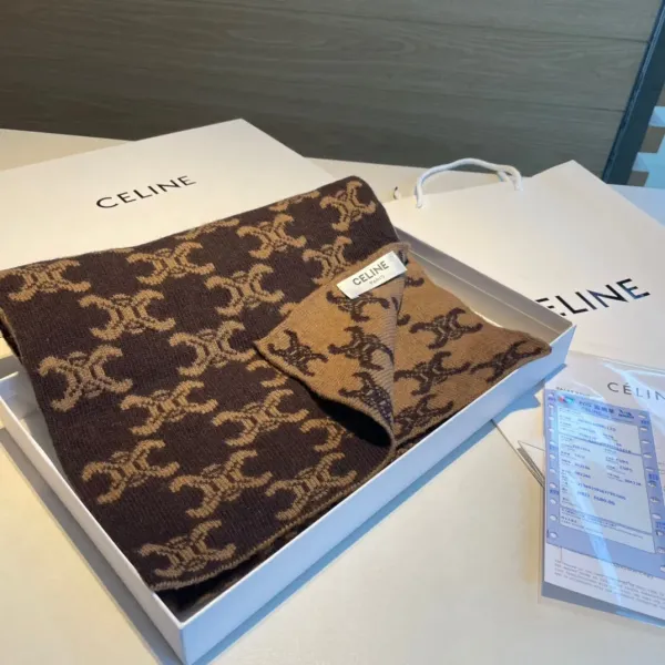 【CELINE セリーヌ】スカーフ 30*180CM 241108 【CELINE セリーヌ】スカーフ 30*180CM 241108