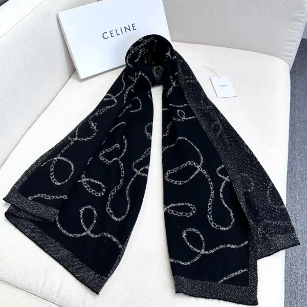 【CELINE セリーヌ】スカーフ 62*195CM 241108 【CELINE セリーヌ】スカーフ 62*195CM 241108