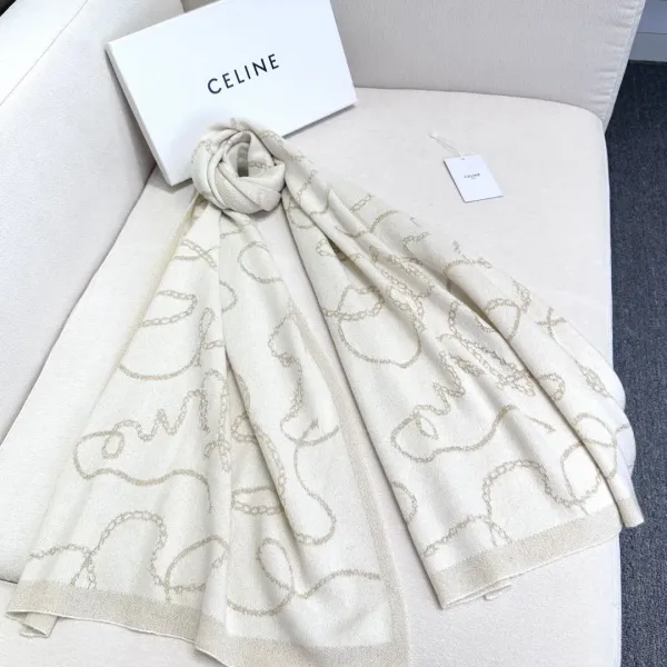 【CELINE セリーヌ】スカーフ 62*195CM 241108 【CELINE セリーヌ】スカーフ 62*195CM 241108