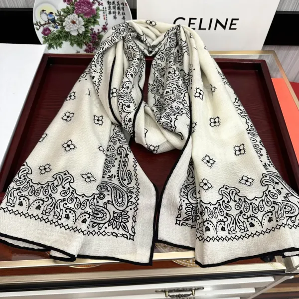 【CELINE セリーヌ】スカーフ 65*185CM 241108 【CELINE セリーヌ】スカーフ 65*185CM 241108