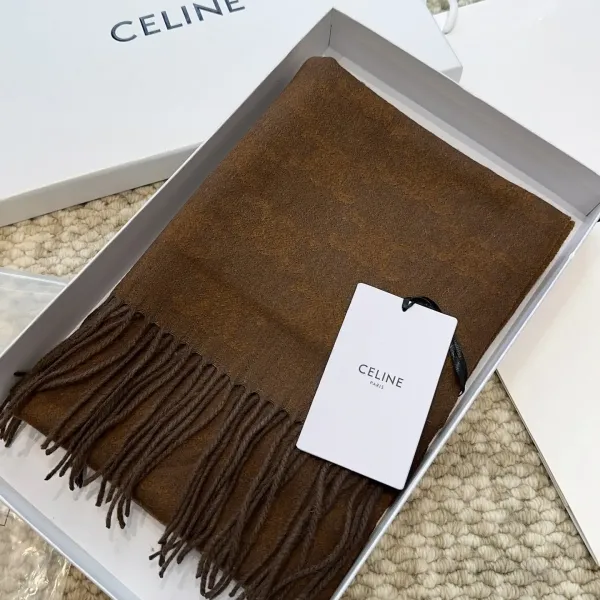 【CELINE セリーヌ】スカーフ 37*200CM 241108 【CELINE セリーヌ】スカーフ 37*200CM 241108