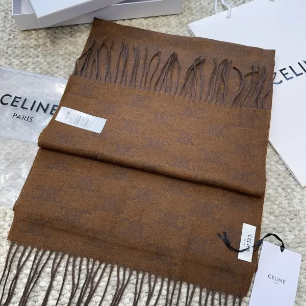 【CELINE セリーヌ】スカーフ 37*200CM 241108 【CELINE セリーヌ】スカーフ 37*200CM 241108