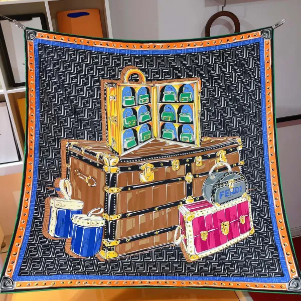 【FENDI フェンディ】スカーフ90*90CM 241109 【FENDI フェンディ】スカーフ90*90CM 241109