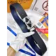 【LOUIS VUITTON】(ルイヴィトン) 3.8cmベルト メンズ 24706 【LOUIS VUITTON】(ルイヴィトン) 3.8cmベルト メンズ 24706