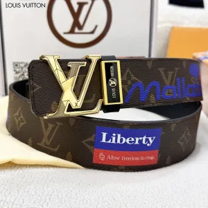 【LOUIS VUITTON】(ルイヴィトン) 3.8cmベルト メンズ 【LOUIS VUITTON】(ルイヴィトン) 3.8cmベルト メンズ