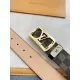 【LOUIS VUITTON】(ルイヴィトン) 3.8cm ベルト メンズ 【LOUIS VUITTON】(ルイヴィトン) 3.8cm ベルト メンズ
