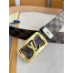 【LOUIS VUITTON】(ルイヴィトン) 3.8cm ベルト メンズ 【LOUIS VUITTON】(ルイヴィトン) 3.8cm ベルト メンズ