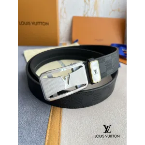 【 LOUIS VUITTON】(ルイヴィトン) 3.5cmベルト メンズ