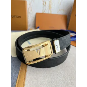 【 LOUIS VUITTON】(ルイヴィトン) 3.5cmベルト メンズ 【 LOUIS VUITTON】(ルイヴィトン) 3.5cmベルト メンズ