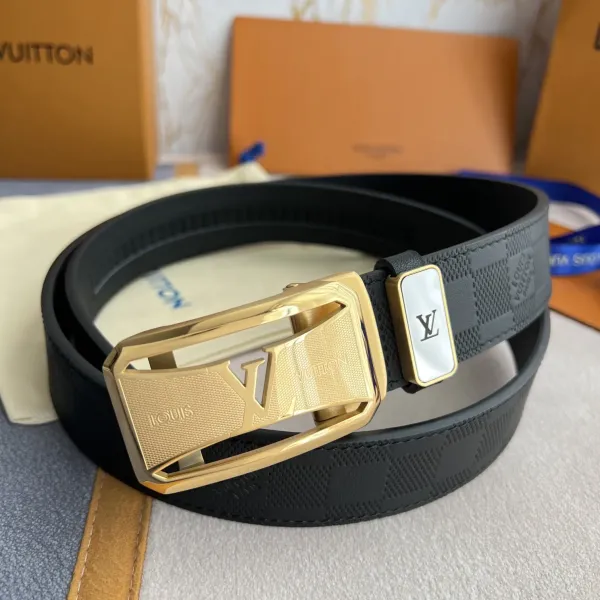 【 LOUIS VUITTON】(ルイヴィトン) 3.5cmベルト メンズ