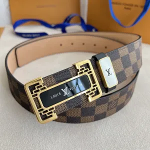 【 LOUIS VUITTON】(ルイヴィトン) 3.8cmベルト メンズ 【 LOUIS VUITTON】(ルイヴィトン) 3.8cmベルト メンズ