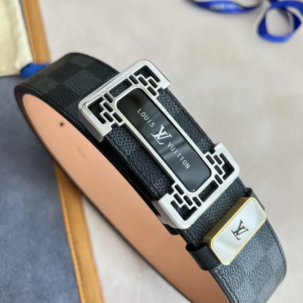 【 LOUIS VUITTON】(ルイヴィトン) 3.8cmベルト メンズ 【 LOUIS VUITTON】(ルイヴィトン) 3.8cmベルト メンズ