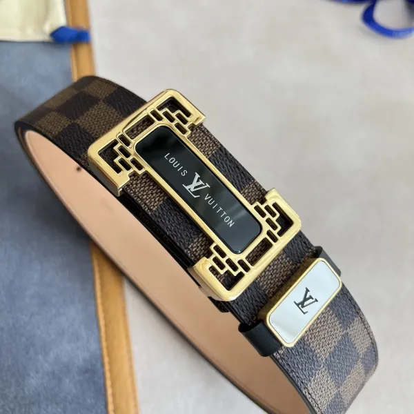 【 LOUIS VUITTON】(ルイヴィトン) 3.8cmベルト メンズ 【 LOUIS VUITTON】(ルイヴィトン) 3.8cmベルト メンズ
