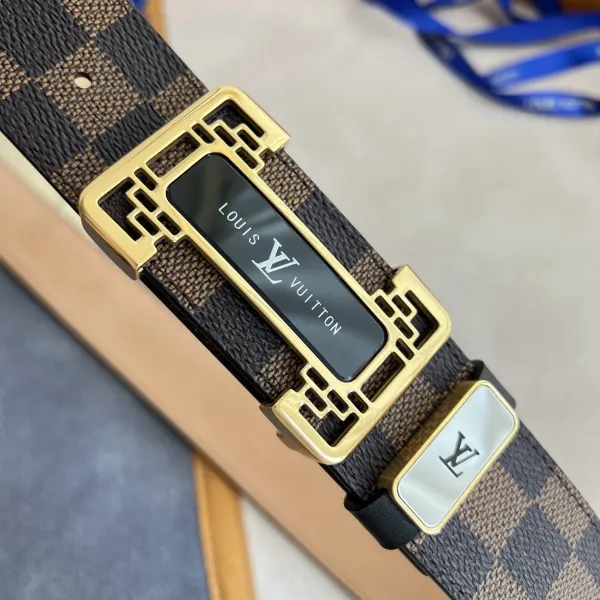 【 LOUIS VUITTON】(ルイヴィトン) 3.8cmベルト メンズ 【 LOUIS VUITTON】(ルイヴィトン) 3.8cmベルト メンズ
