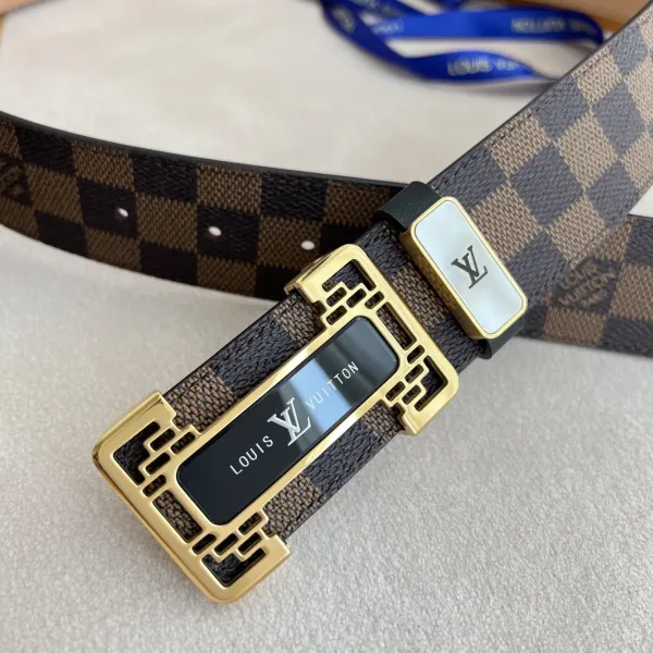 【 LOUIS VUITTON】(ルイヴィトン) 3.8cmベルト メンズ 【 LOUIS VUITTON】(ルイヴィトン) 3.8cmベルト メンズ
