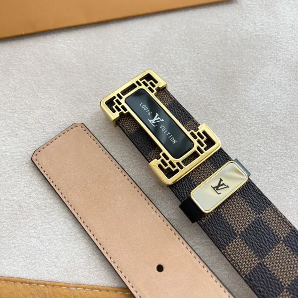 【 LOUIS VUITTON】(ルイヴィトン) 3.8cmベルト メンズ 【 LOUIS VUITTON】(ルイヴィトン) 3.8cmベルト メンズ