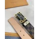 【 LOUIS VUITTON】(ルイヴィトン) 3.8cmベルト メンズ 【 LOUIS VUITTON】(ルイヴィトン) 3.8cmベルト メンズ