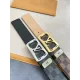 【 LOUIS VUITTON】(ルイヴィトン) 3.5cmベルト メンズ