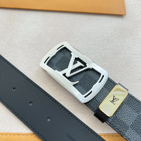 【 LOUIS VUITTON】(ルイヴィトン) 3.5cmベルト メンズ