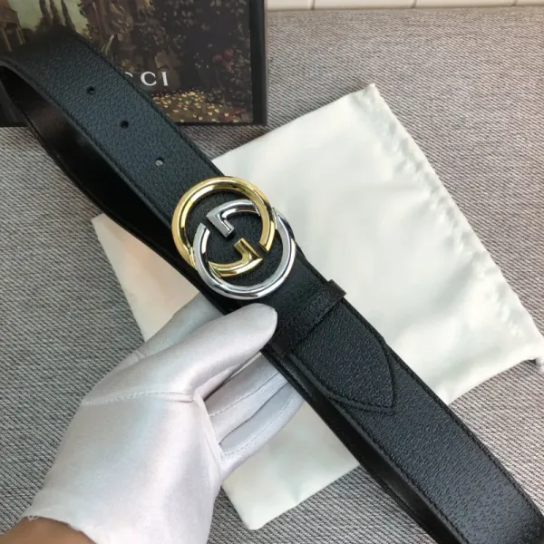 【 GUCCI】(クッチ)  3.8cm   ベルト メンズ