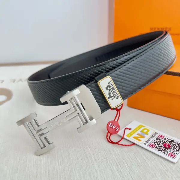 【Hermès】(エルメス) 3.5cmベルト メンズ