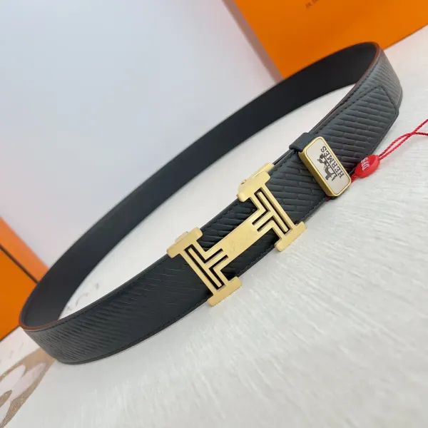 【Hermès】(エルメス) 3.5cmベルト メンズ