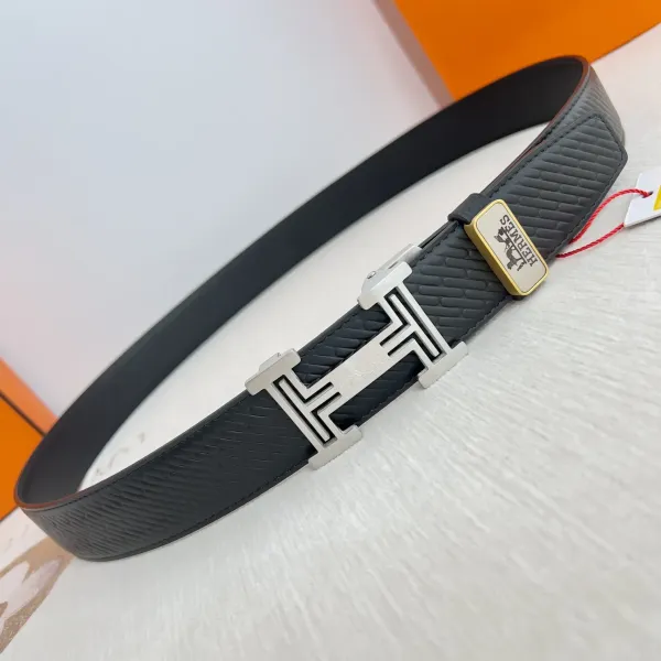 【Hermès】(エルメス) 3.5cmベルト メンズ