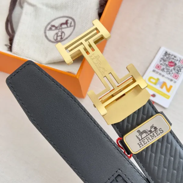【Hermès】(エルメス) 3.5cmベルト メンズ