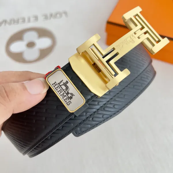 【Hermès】(エルメス) 3.5cmベルト メンズ