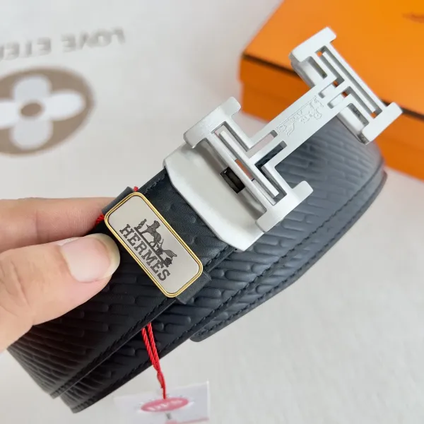 【Hermès】(エルメス) 3.5cmベルト メンズ