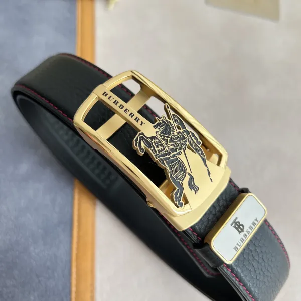 【BURBERRY 】(バーバリー) 3.5cmベルト メンズ 240904