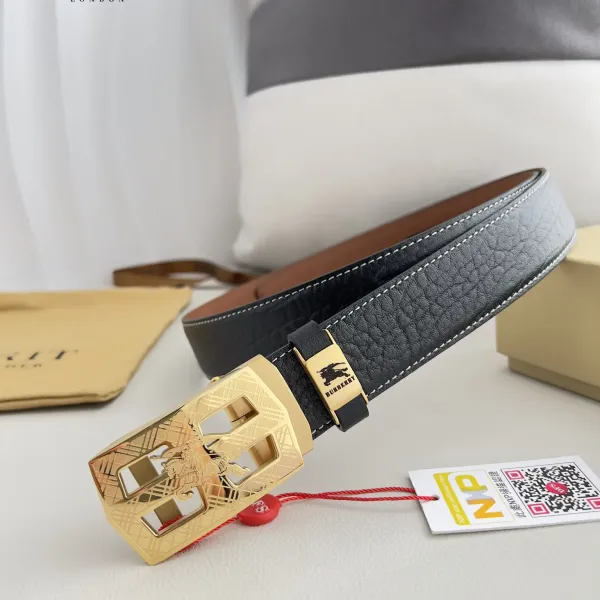 【BURBERRY】(バーバリー) 3.5cmベルト メンズ 【BURBERRY】(バーバリー) 3.5cmベルト メンズ