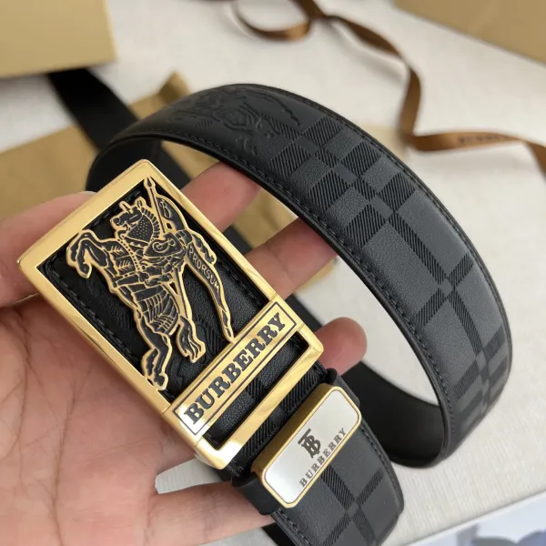 【BURBERRY】(バーバリー) 3.8cm ベルト メンズ 【BURBERRY】(バーバリー) 3.8cm ベルト メンズ