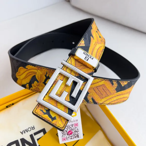 【FENDI】(フェンディ) 4cmベルト メンズ 240903 【FENDI】(フェンディ) 4cmベルト メンズ 240903