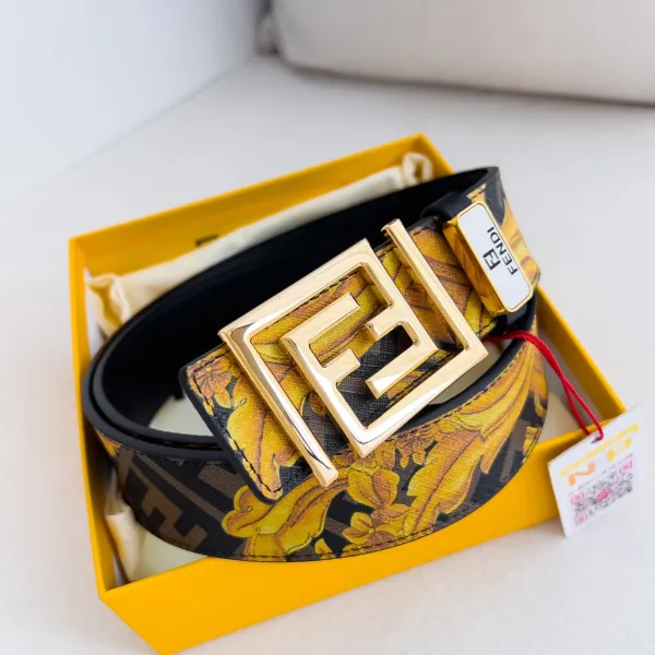 【FENDI】(フェンディ) 4cmベルト メンズ 240903 【FENDI】(フェンディ) 4cmベルト メンズ 240903