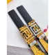 【FENDI】(フェンディ) 4cmベルト メンズ 240903 【FENDI】(フェンディ) 4cmベルト メンズ 240903