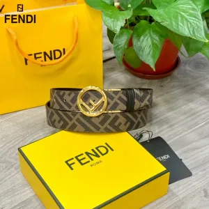 【FENDI】(フェンディ) 3.5cmベルト メンズ 【FENDI】(フェンディ) 3.5cmベルト メンズ