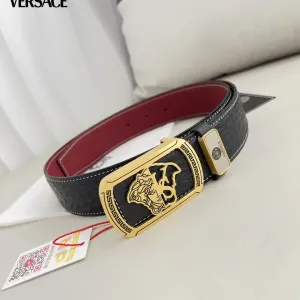 【VERSACE】(ヴェルサーチ) 3.8cmベルト メンズ 240903