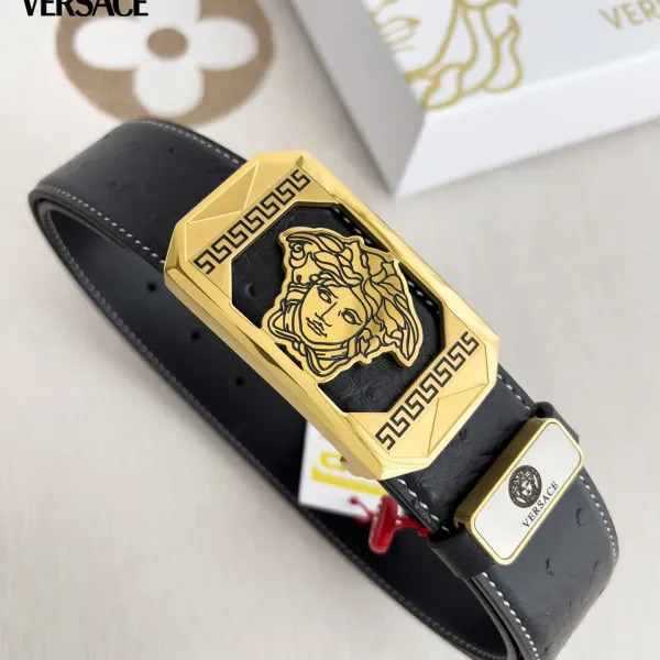 【VERSACE】(ヴェルサーチ) 3.8cmベルト メンズ 240903