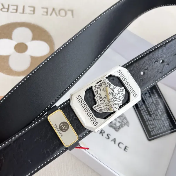 【VERSACE】(ヴェルサーチ) 3.8cmベルト メンズ 240903