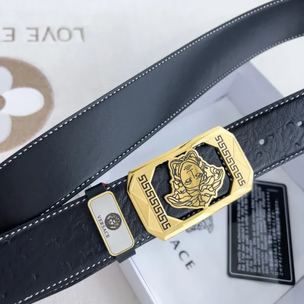 【VERSACE】(ヴェルサーチ) 3.8cmベルト メンズ 240903