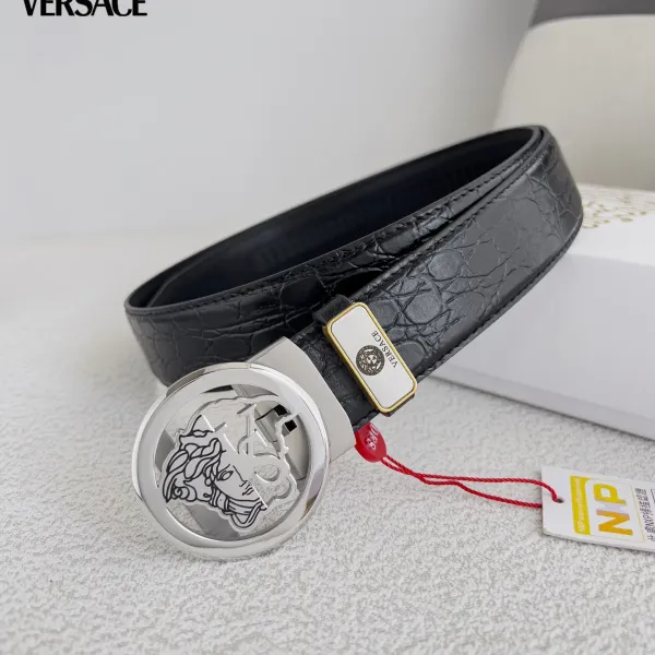 【VERSACE】(ヴェルサーチ) 3.5cmベルト メンズ 240903 【VERSACE】(ヴェルサーチ) 3.5cmベルト メンズ 240903