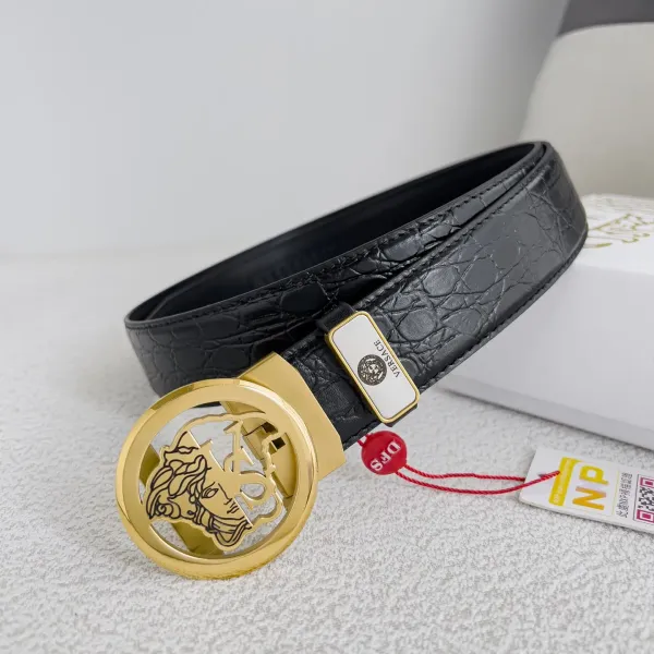 【VERSACE】(ヴェルサーチ) 3.5cmベルト メンズ 240903 【VERSACE】(ヴェルサーチ) 3.5cmベルト メンズ 240903