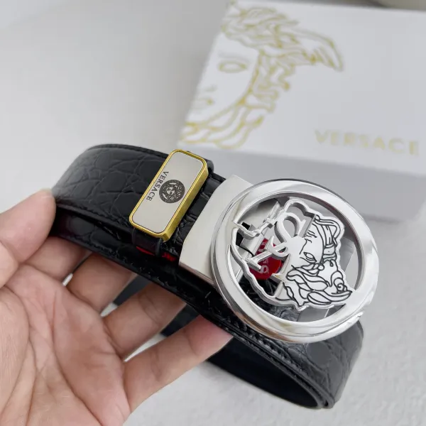 【VERSACE】(ヴェルサーチ) 3.5cmベルト メンズ 240903 【VERSACE】(ヴェルサーチ) 3.5cmベルト メンズ 240903